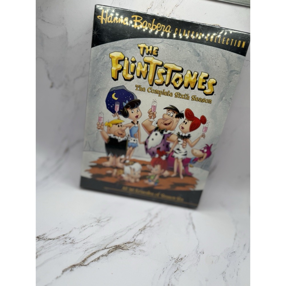 The Flintstones: The Complete Sixth Season (DVD, 2006, 4-Disc Set) Season 6 NEW